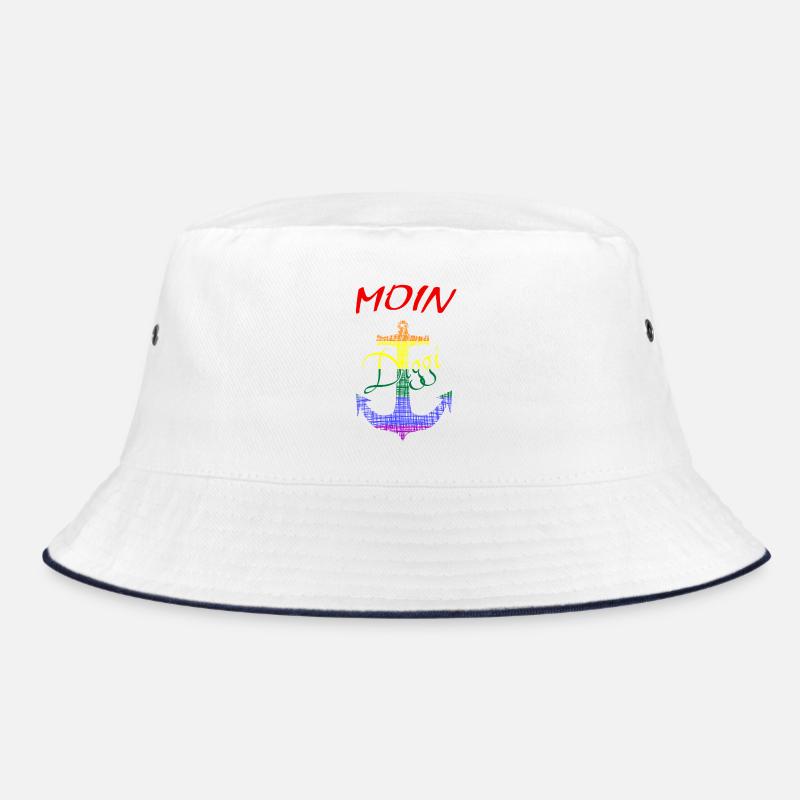 Moin Regenbogenanker Bucket Hat