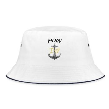 Anker Hamburg Diggi - Bucket Hat - Weiß/Navy - Vorne