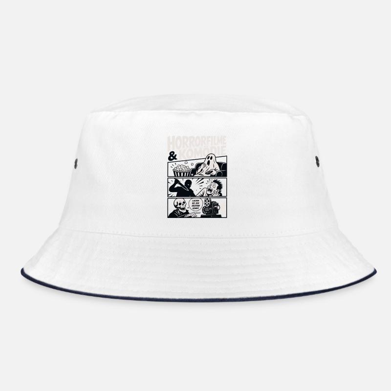 Horrorfilme und Komödie Nerd Bucket Hat
