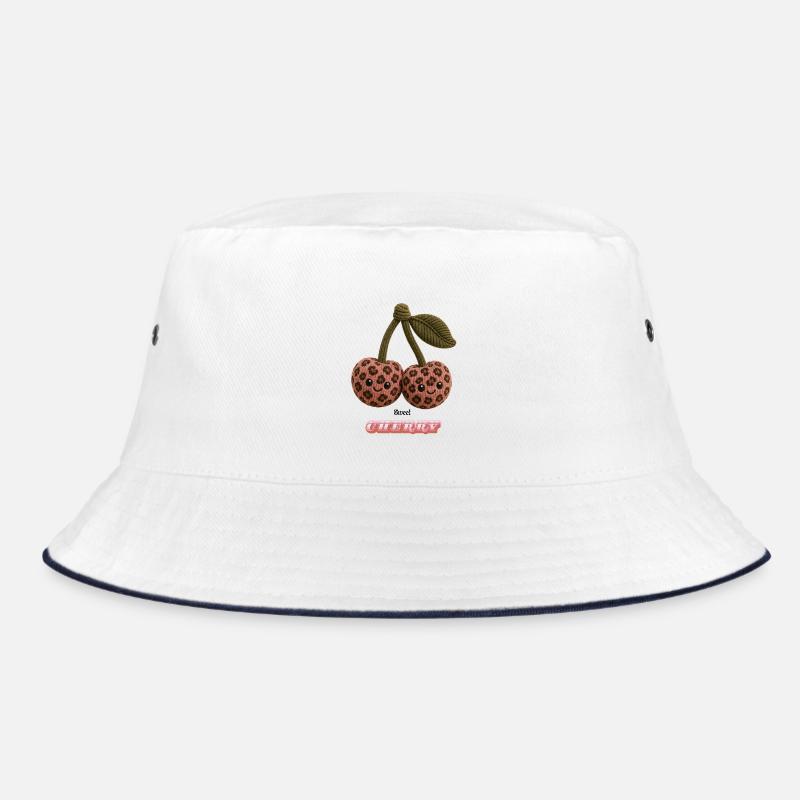 Leopard Cherries Cuddle Duo Bucket Hat