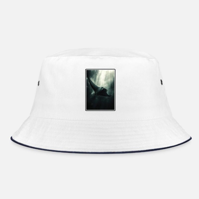 Rochen Mantarochen Bucket Hat