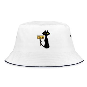 Bad Boogie - Bucket Hat - white/navy - Front