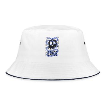 Dance Ibiza - Bucket Hat - white/navy - Front