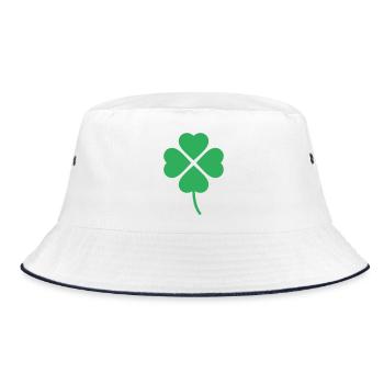 Lucky Clover - Trèfle Lucky Ireland St. Patrick - Bob - blanc/marine - Devant