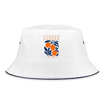 Little Baby 2027 - Bucket Hat - white/navy - Front