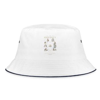 Odyssey Sails of Heroes - Bucket Hat - white/navy - Front