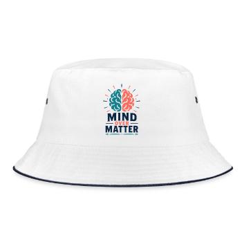 L’esprit sur la matière – Motivation Cérébrale Santé mentale - Bob - blanc/marine - Devant