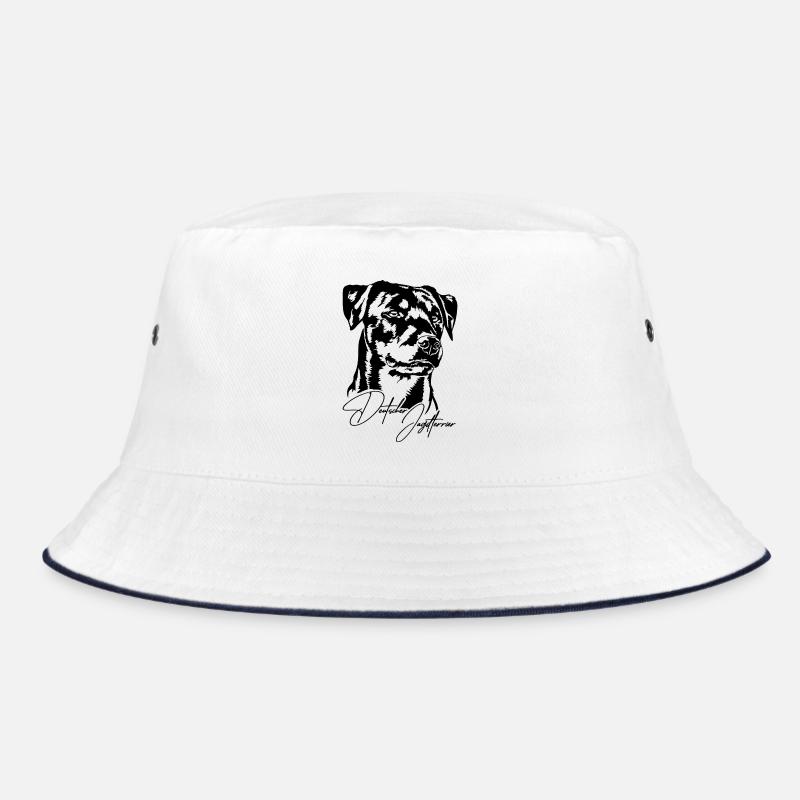 Deutscher Jagdterrier Jagdhunde Portrait Wilsigns Bucket Hat