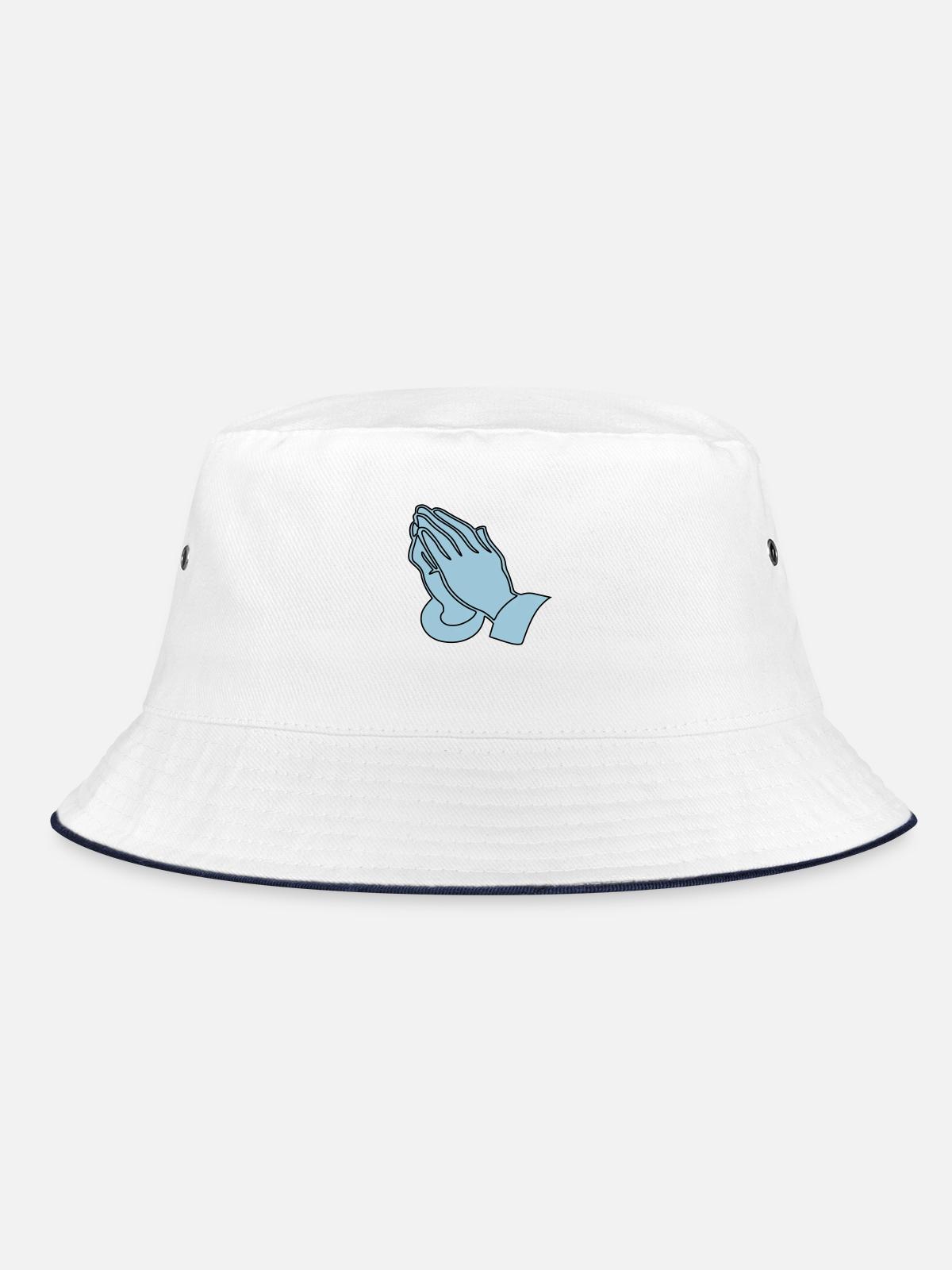 Collection christianisme - Bob - blanc/marine - Devant