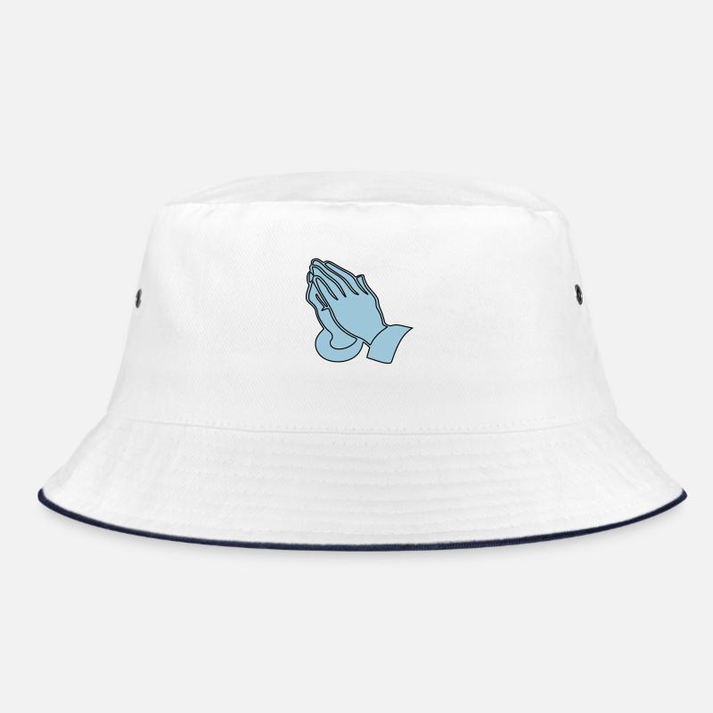 Christentum Collection - Bucket Hat - Weiß/Navy