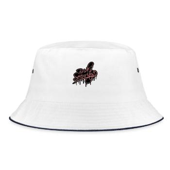 Bride Security - Bucket Hat - white/navy - Front