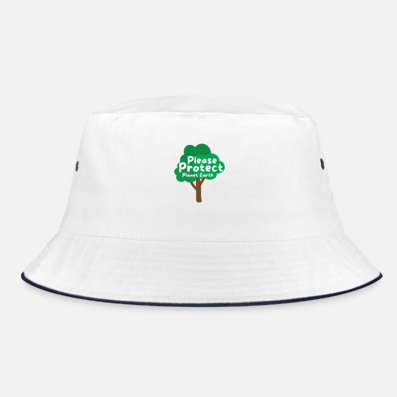 Please protect planet earth Bucket Hat