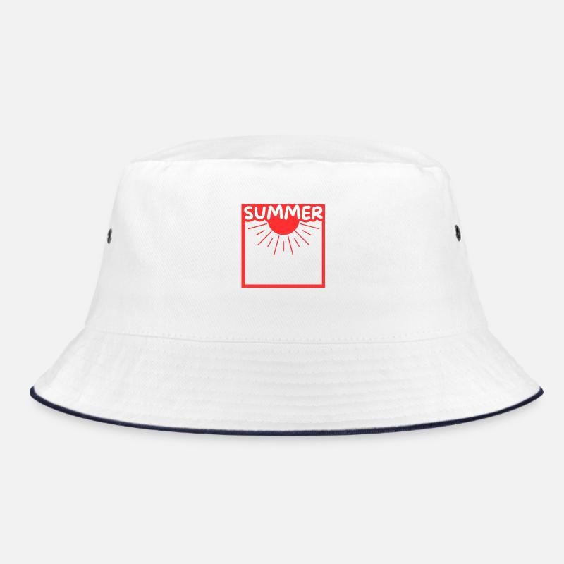 Summer sun in a setting Bucket Hat