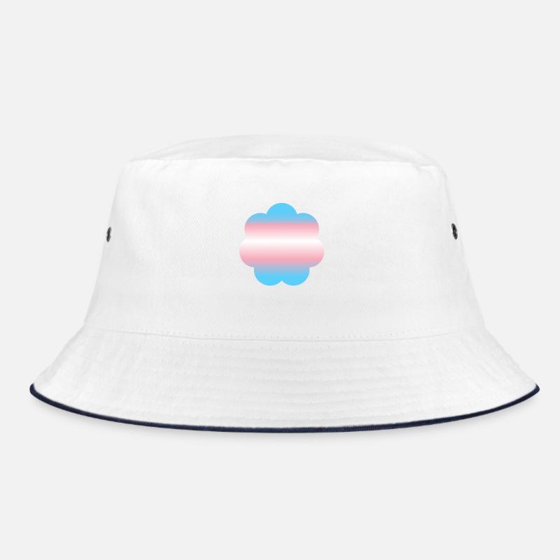 Subtle Transgender Pride Bucket Hat