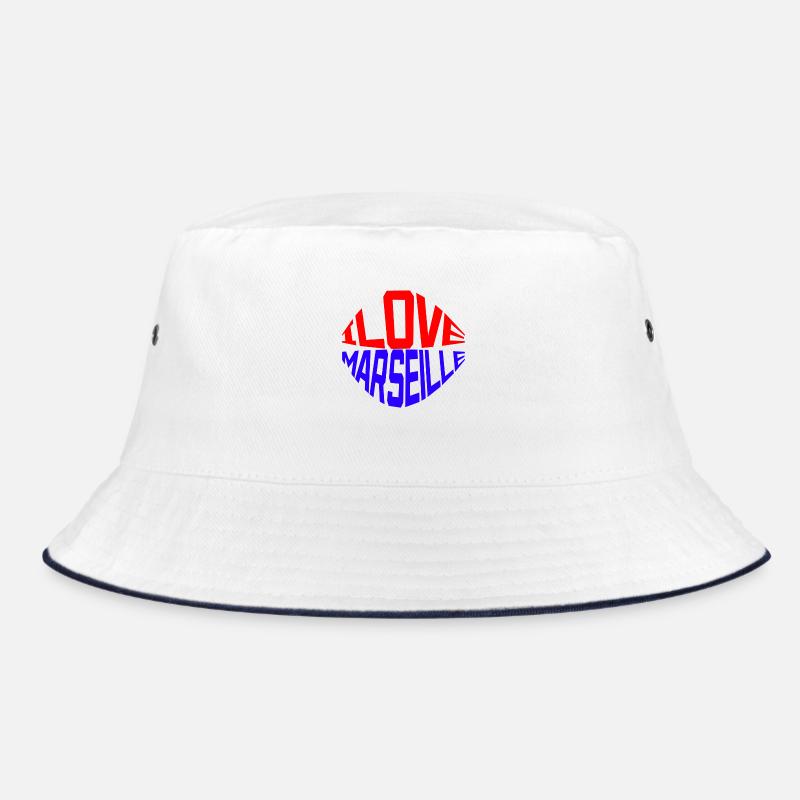 i love Marseille Bucket Hat