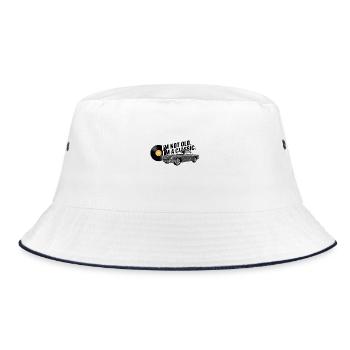I'm not old, I'm a classic. - Bucket Hat - white/navy - Front