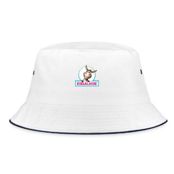 Donkey class class animal donkey - Bucket Hat - white/navy - Front