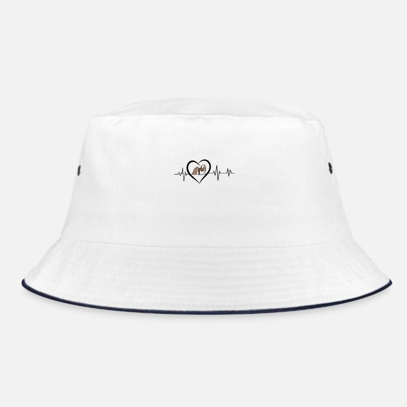 Heartbeat Lhasa Apso Bucket Hat