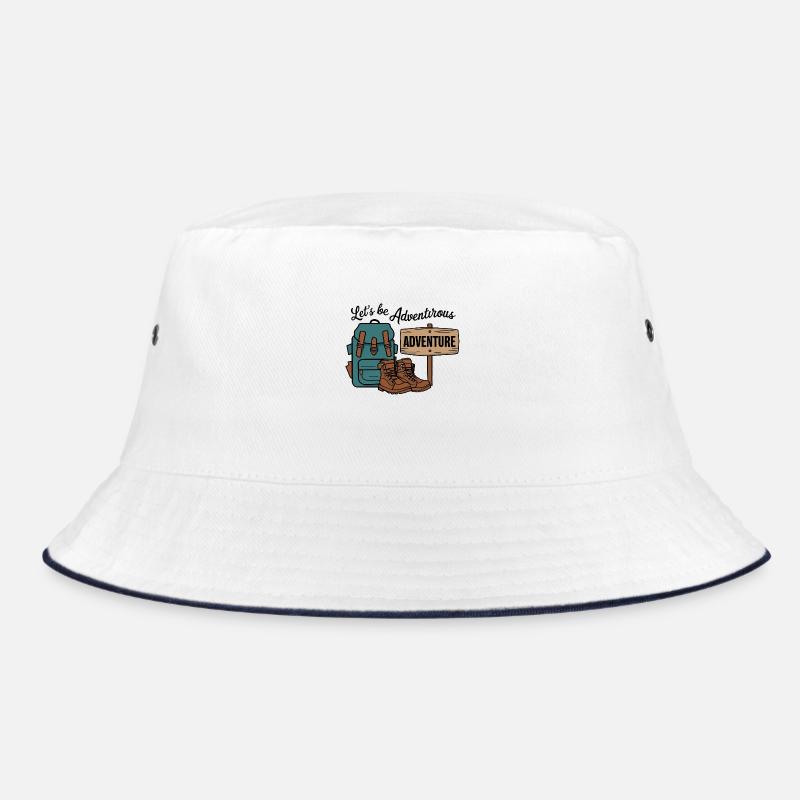 Lass uns abenteuerlich sein. Bucket Hat