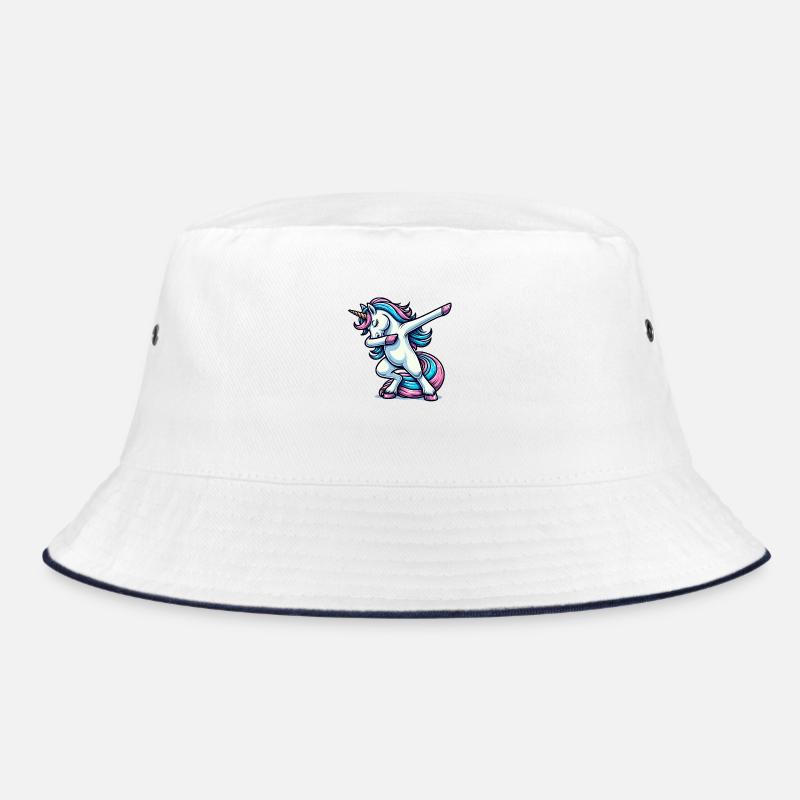 Unicorn Dabbing Einhorn Bucket Hat