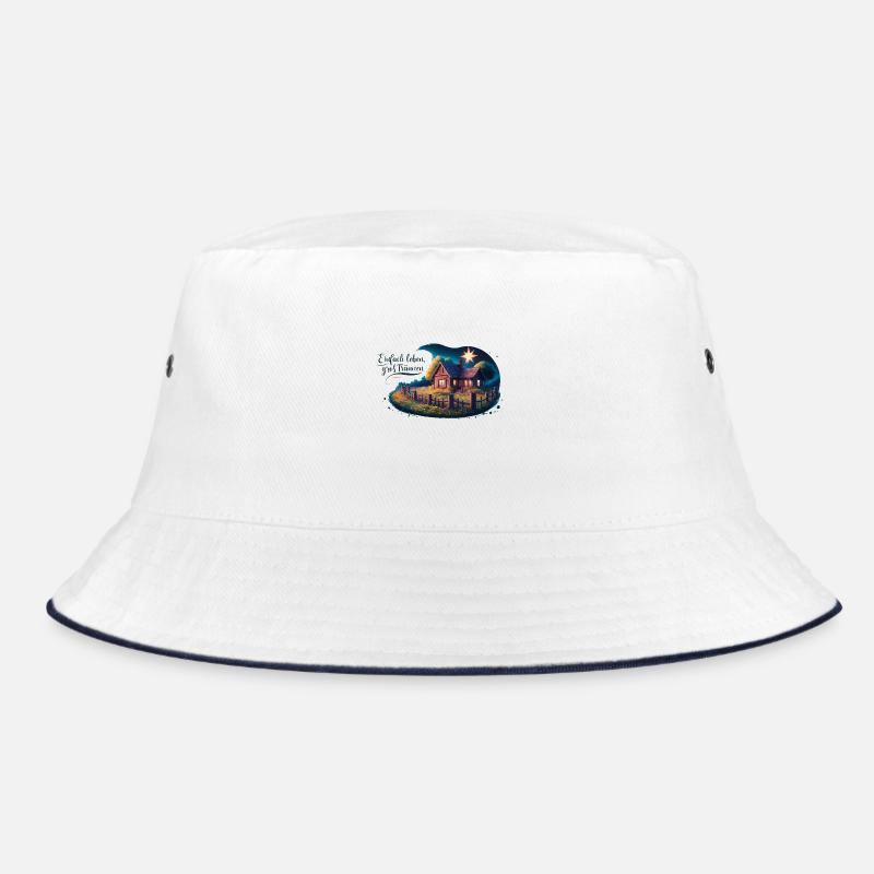 Einfach leben, groß Träumen Bucket Hat