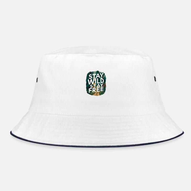 Bleib wild, bleib frei Bucket Hat
