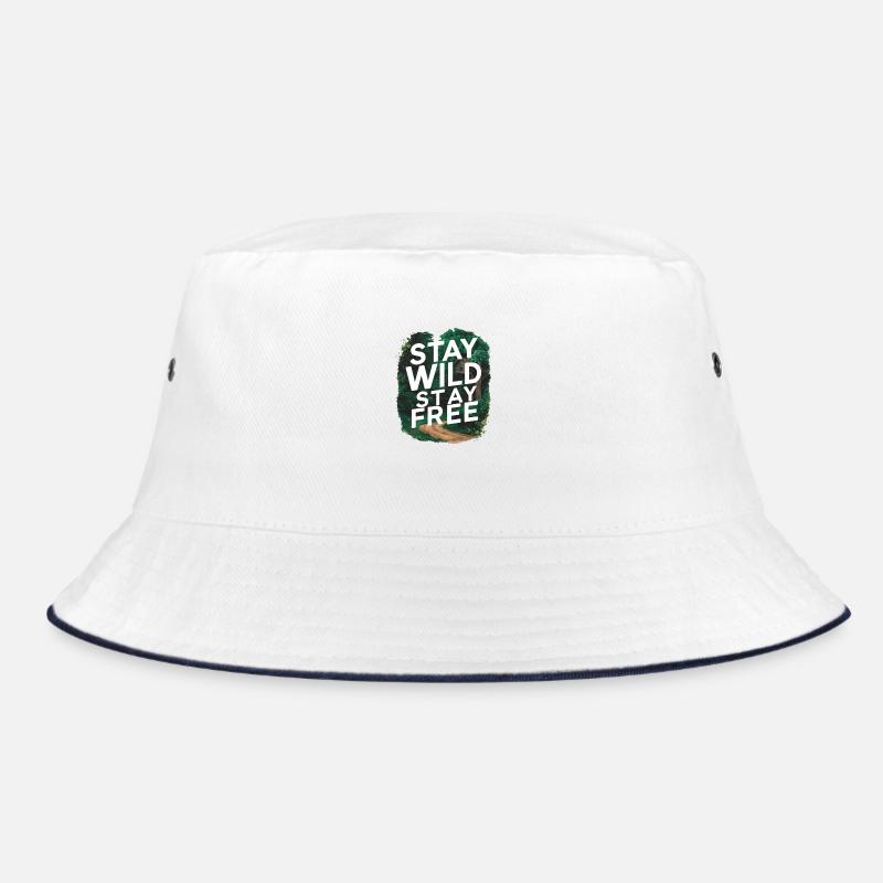 Bleib wild, bleib frei Bucket Hat