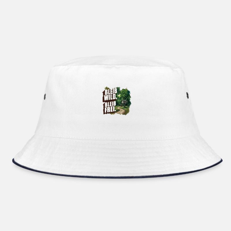 Bleib wild, bleib frei Bucket Hat