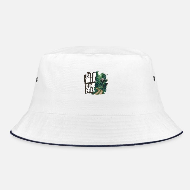 Bleib wild, bleib frei Bucket Hat