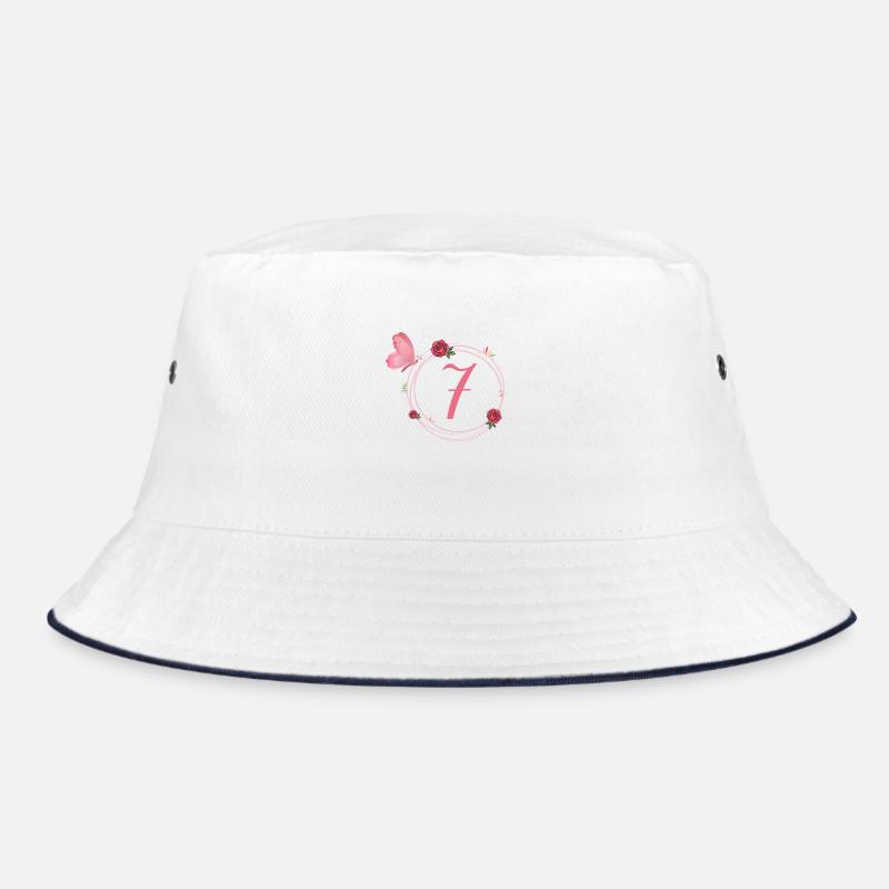 7e anniversaire papillon et fleurs fillettes Bob