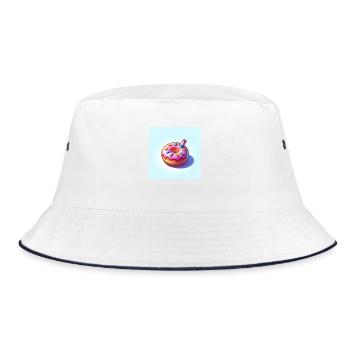 Sweet Remedy - Bucket Hat - Weiß/Navy - Vorne