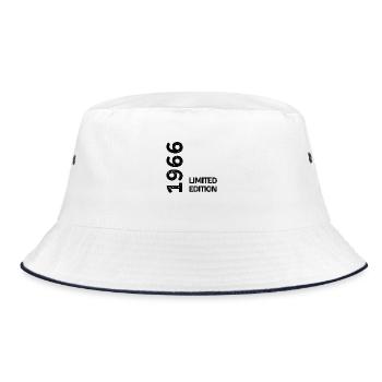 1966 Limitierte Auflage - Bucket Hat - Weiß/Navy - Vorne
