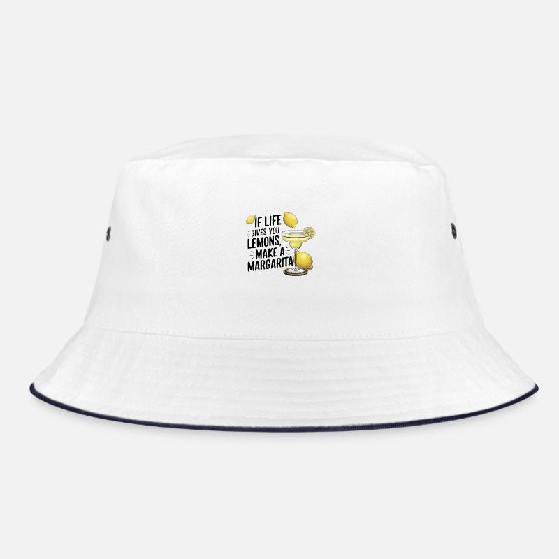 Wenn das Leben dir Zitronen gibt mach Margarita Bucket Hat