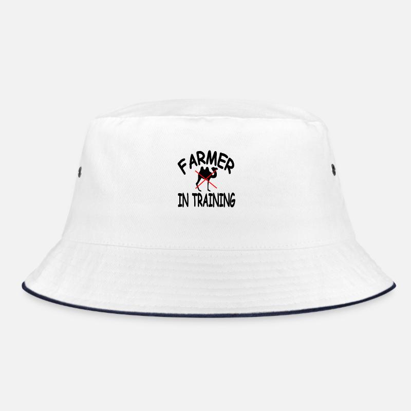 Bauer - Bucket Hat - Weiß/Navy