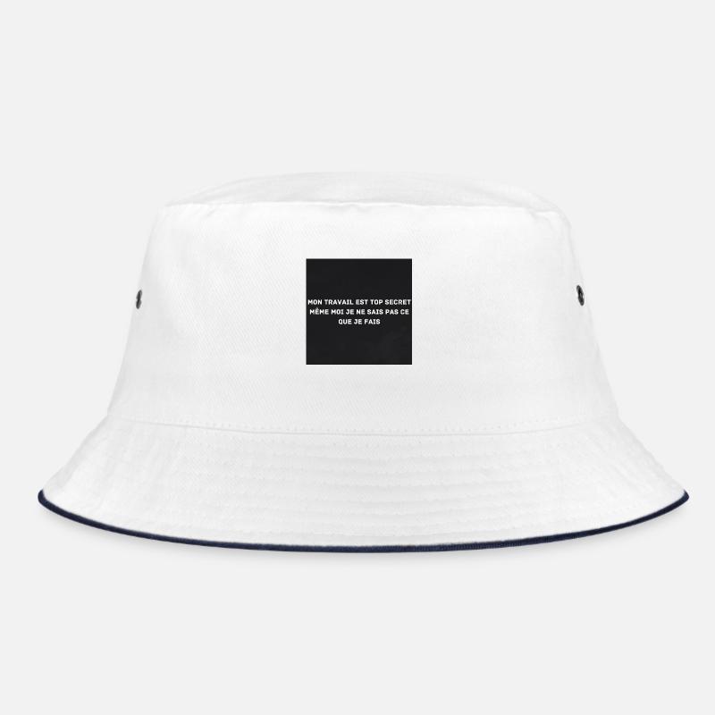 My work is top secret, even I don't know Bucket Hat