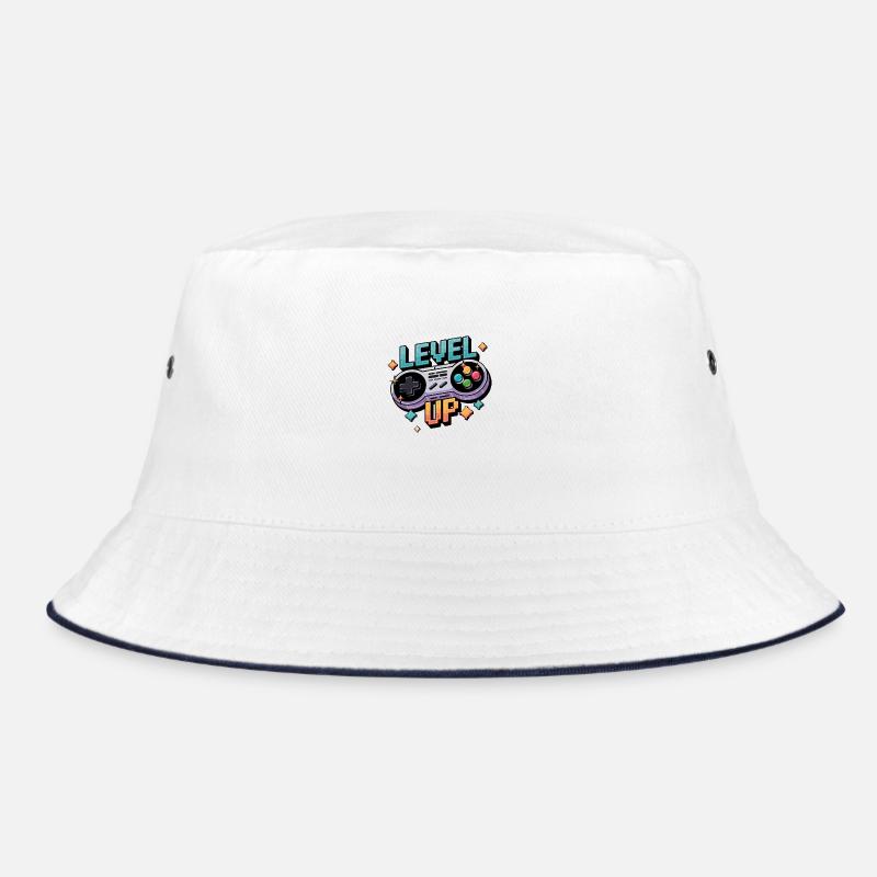 Level Up – Gaming Controller Bucket Hat