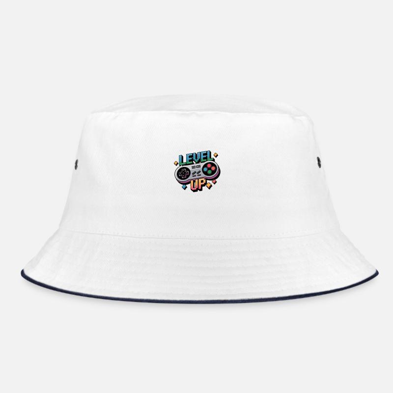 Level Up – Gaming Controller Bucket Hat