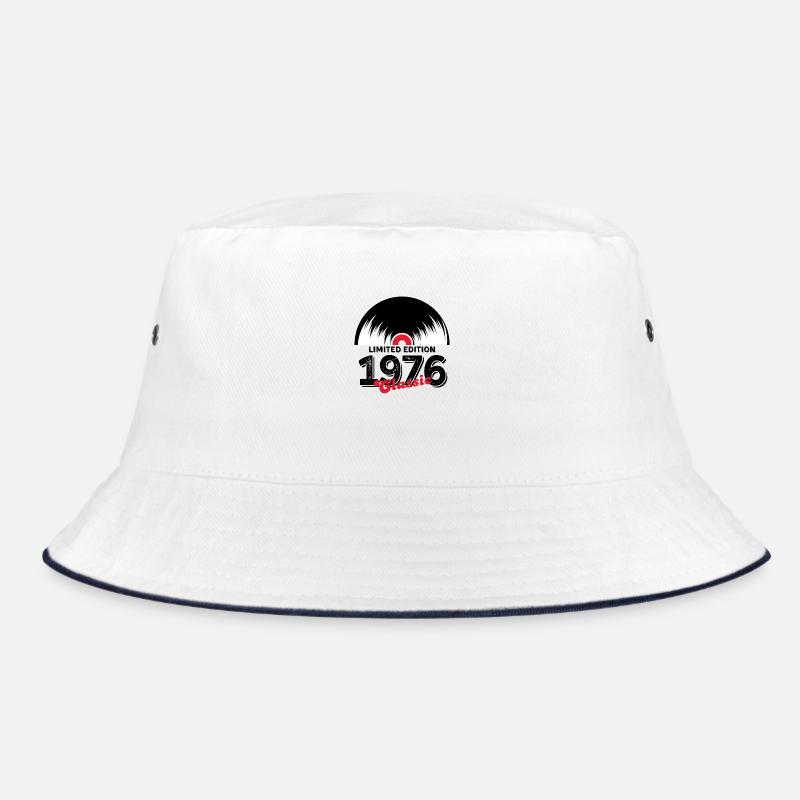 Limitierte Auflage 1976 Klassisches Vinyl Bucket Hat