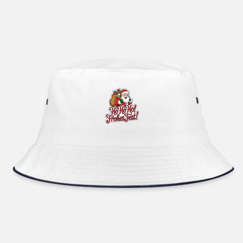 Weihnachtsmann – Ho Ho Ho! Frohes Fest Bucket Hat