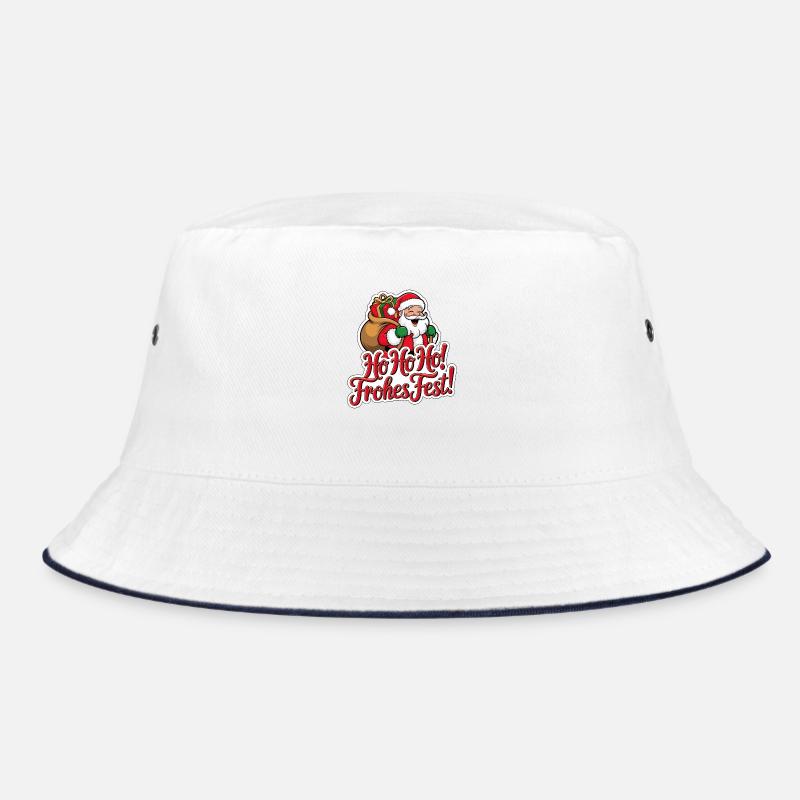 Weihnachtsmann – Ho Ho Ho! Frohes Fest Bucket Hat