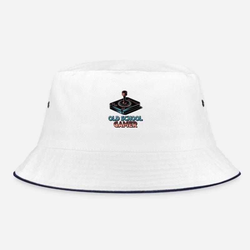 Old School Gamer – Retro-Joystick Bucket Hat