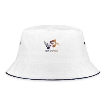 Feel the Beat – Clé abstraite - Bob - blanc/marine - Devant