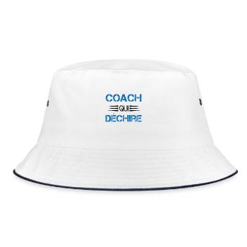 Coach Who - Bucket Hat - white/navy - Front