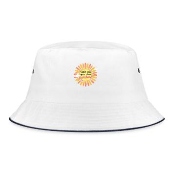 Créez votre propre motivation positive Sunshine - Bob - blanc/marine - Devant