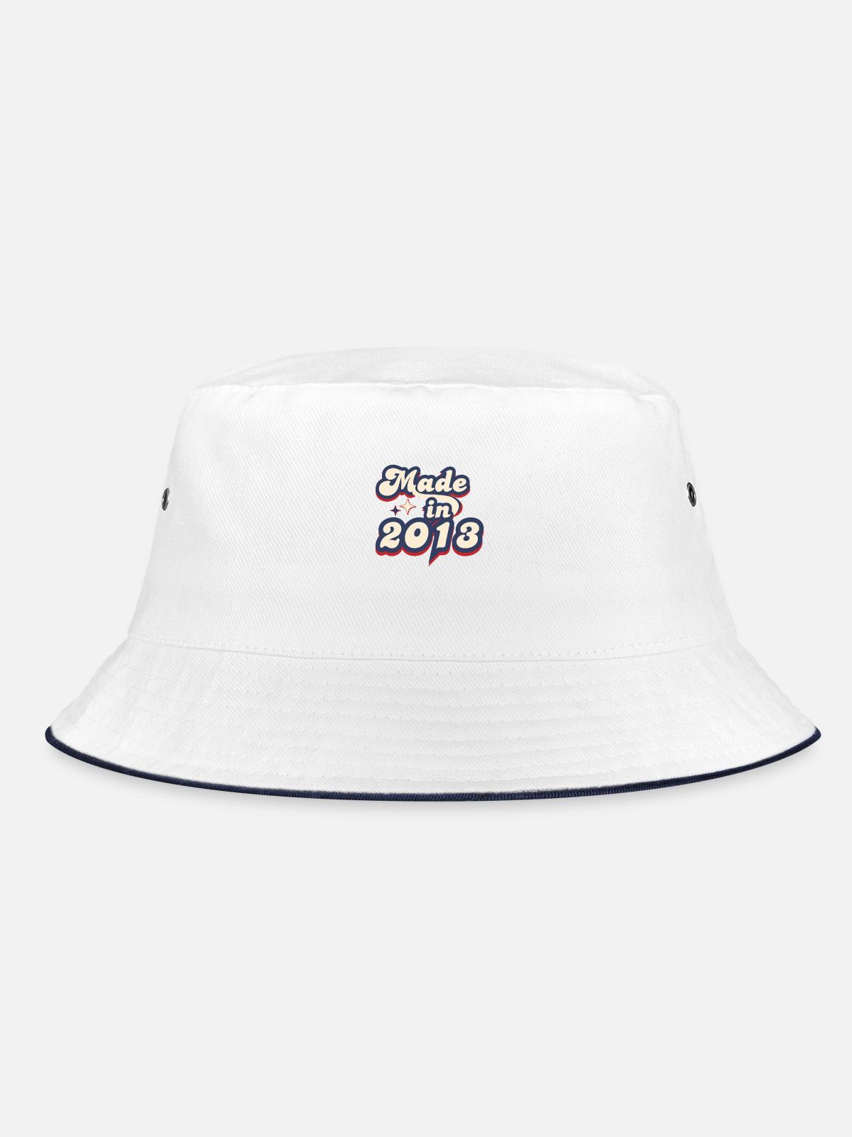 Made in 2013 retro - Bob - blanc/marine - Devant