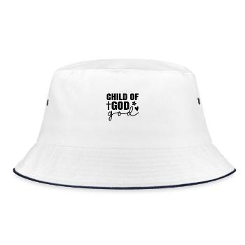 Child of God - Bucket Hat - white/navy - Front