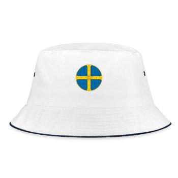 Viking - Bucket Hat - white/navy - Front