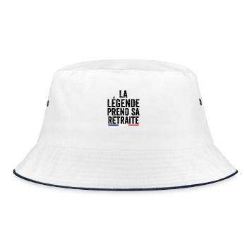 La Légende Prend Sa Retraite - Bob - blanc/marine - Devant