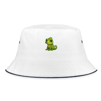 Caméléon – coloré et enchanteur - Bob - blanc/marine - Devant