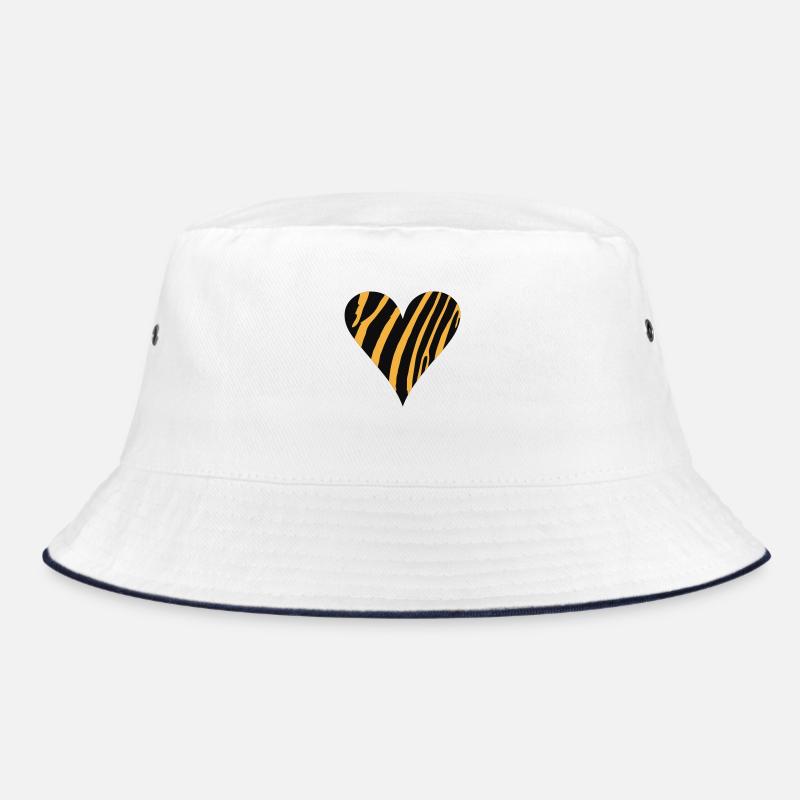 Coeur Tigre - Bob - blanc/marine